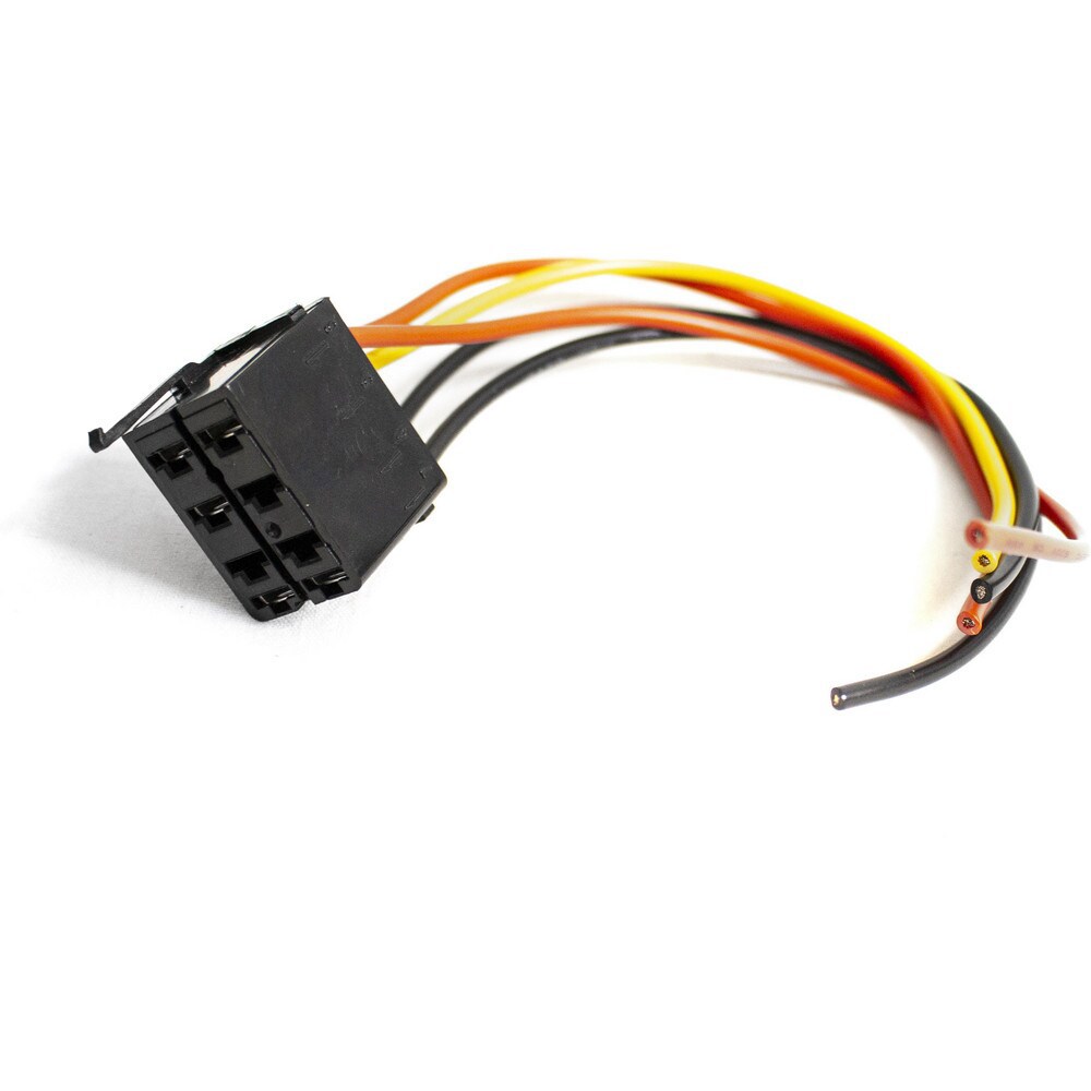 Automotive Switches; Switch Type: Pre-Wired 5-Position Rocker Switch Socket ; Number Of Connections: 5 ; Sequence: On-Off ; Amperage: 40 A ; Voltage: 0 ; Color: Black