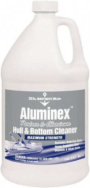 Pontoon Aluminum Hull Cleaner: 1 gal, Bottle