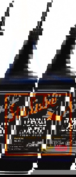 Hydraulic Machine Oil: SAE 20, ISO 46, 15 oz, Bottle