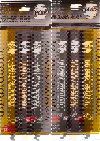 Gel Paste Grease: 3 oz Cartridge, Lithium