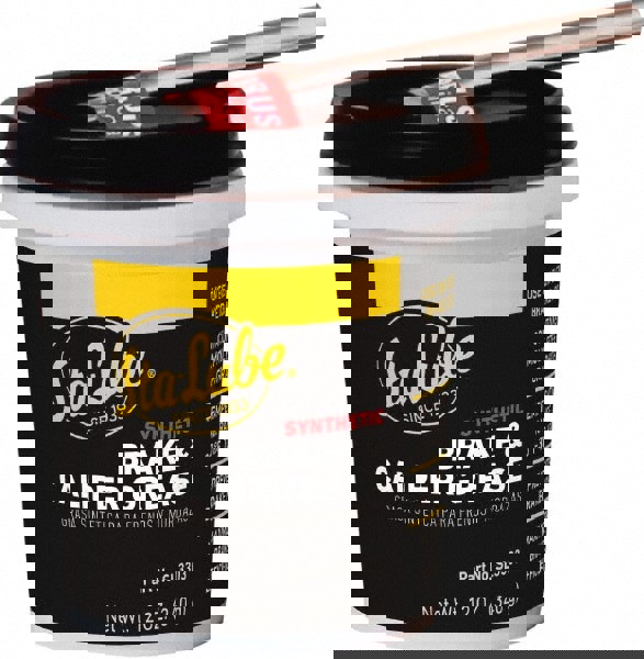 High Temperature Grease: 12 oz Tub, Graphite Molybdenum Disulfide & Synthetic with Polytetrafluroethylene