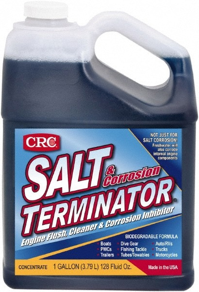 Engine Flush & Cleaner & Corrosion Inhibitor: 1 gal, Bottle