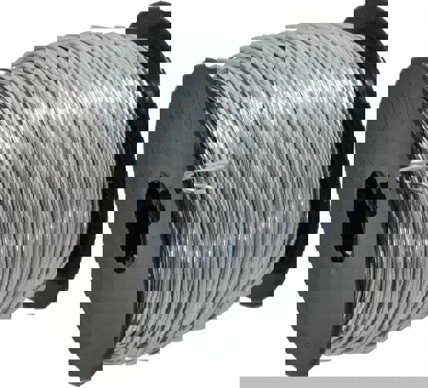 14 Gage, 0.08 Inch Diameter x 290 Ft. Long, Steel, Stone Wire