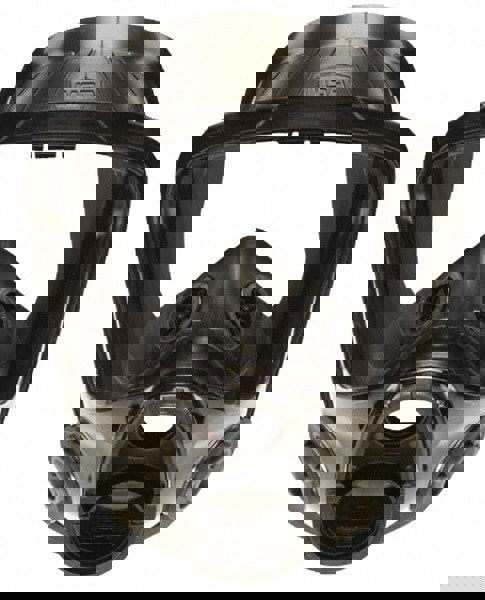 Full Face Respirator: Hycar, Bayonet, Medium