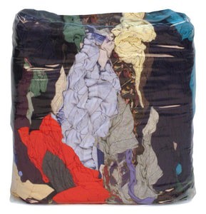 10LB T-SHRT MULTI COLORED RAGS BAG