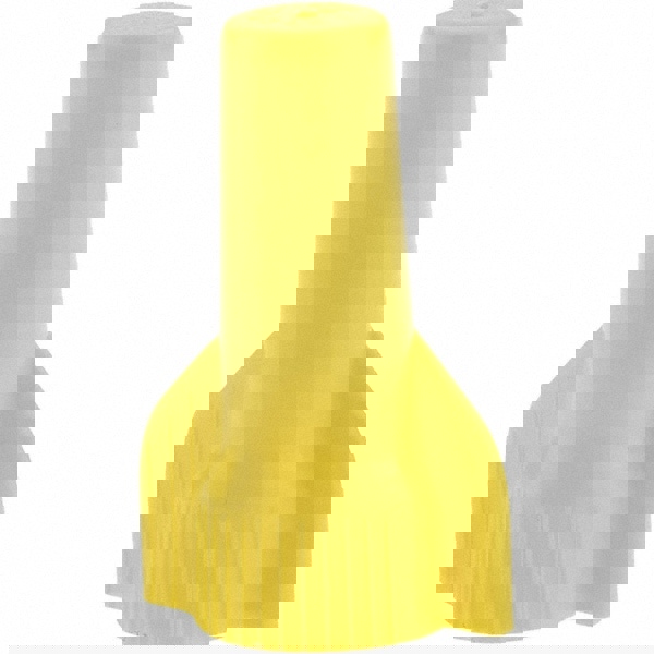 Wing Twist-On Wire Connector: Yellow, Corrosion-Resistant & Flame-Retardant, 2 AWG