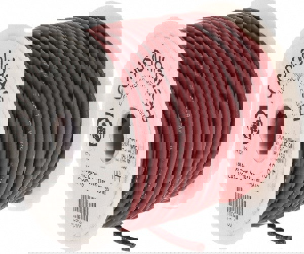 18 AWG, 65 Strand, 100' OAL, Tinned Copper Hook Up Wire