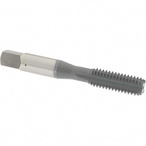 Straight Flute Tap: 3/8-16 UNC, 4 Flute, Bottoming Chamfer, High-Speed Steel