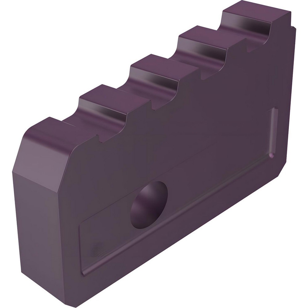 Laydown Threading Inserts; Insert Style: API_BUTT_5TPI ; Insert Material: Carbide ; Manufacturer Grade: TTP1550 ; Thread Type: External ; Thread Standard: API Buttress ; Insert Hand: Right Hand