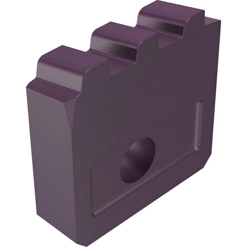 Laydown Threading Inserts; Insert Style: API_BUTT_5TPI ; Insert Material: Carbide ; Manufacturer Grade: TTP1550 ; Thread Type: External ; Thread Standard: API Buttress ; Insert Hand: Right Hand