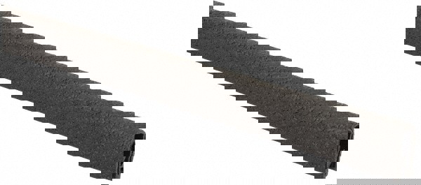 3/16 Inch Thick x 0.36 Wide x 25 Ft. Long, EPDM Rubber Edge Trim