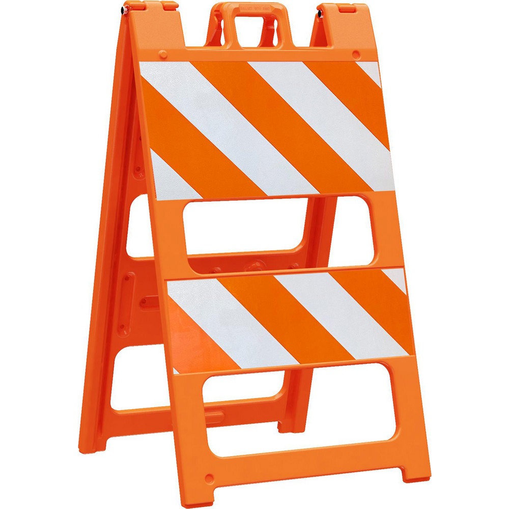 Traffic Barricades; Barricade Height (Inch): 45 ; Barricade Width (Inch): 25 ; Reflective: Yes ; Compliance: MASH Compliant; MUTCD