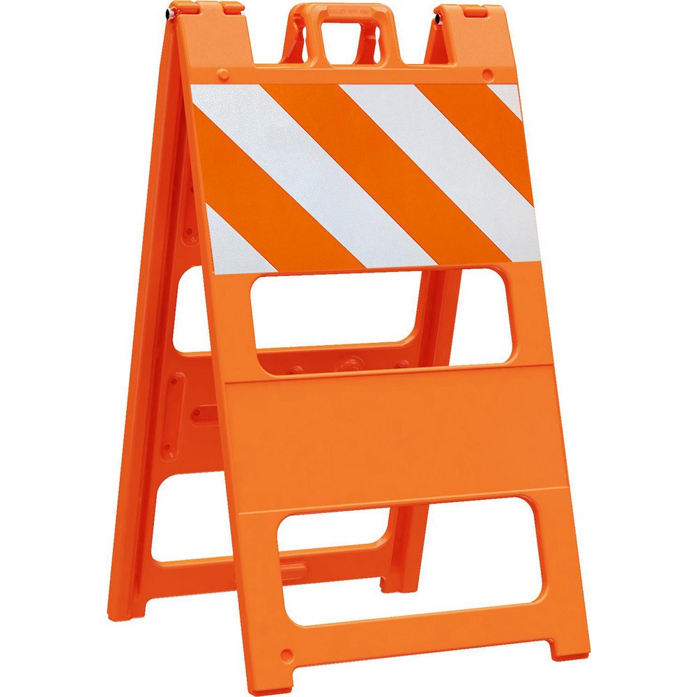 Traffic Barricades; Barricade Height (Inch): 45 ; Barricade Width (Inch): 25 ; Reflective: Yes ; Compliance: MASH Compliant; MUTCD