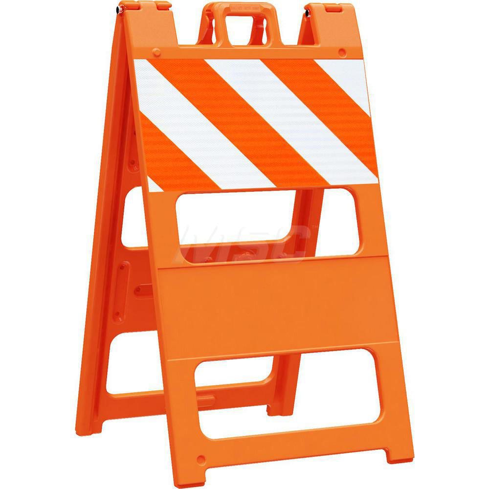 Traffic Barricades; Barricade Height (Inch): 45 ; Barricade Width (Inch): 25 ; Reflective: Yes ; Compliance: MASH Compliant; MUTCD