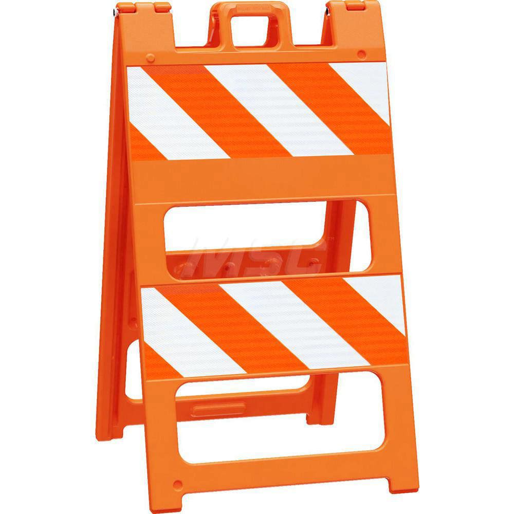 Traffic Barricades; Barricade Height (Inch): 45 ; Barricade Width (Inch): 25 ; Reflective: Yes ; Compliance: MASH Compliant; MUTCD