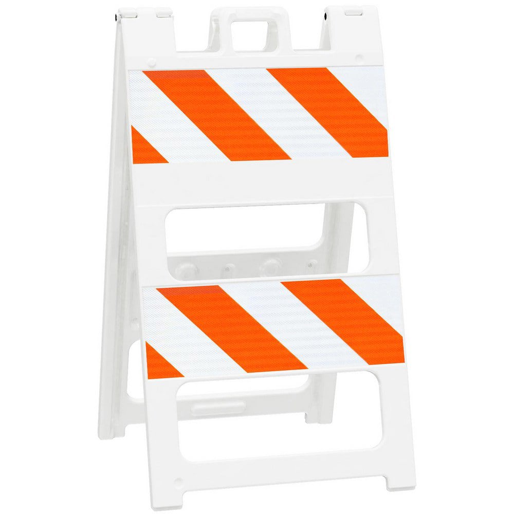 Traffic Barricades; Barricade Height (Inch): 45 ; Barricade Width (Inch): 25 ; Reflective: Yes ; Compliance: MASH Compliant; MUTCD