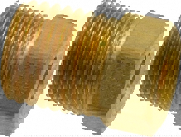 Brass Flared Tube Inverted Nut: 3/16