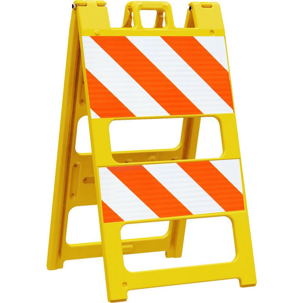 Traffic Barricades; Barricade Height (Inch): 45 ; Barricade Width (Inch): 25 ; Reflective: Yes ; Compliance: MASH Compliant; MUTCD