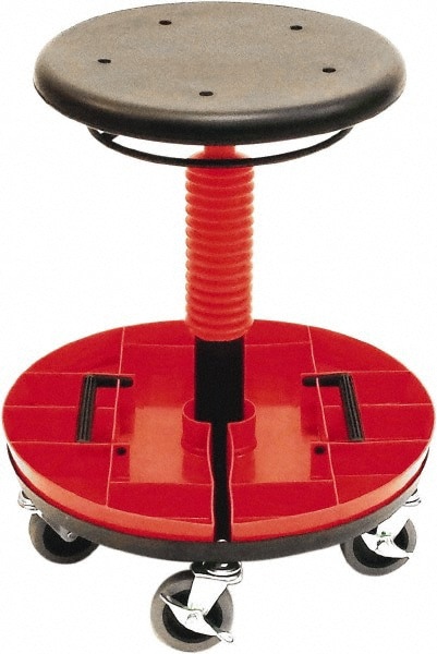 300 Lb Capacity, 5 Wheel Trolley Stool