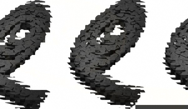 6 Ft. Long, Igumid G, Fixed Open Cable and Hose Carrier