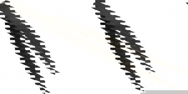 Diamond Tweezer: Steel, Fine Point Tip, 5-11/16