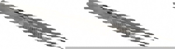 Diamond Tweezer: Stainless Steel, Fine Point Tip, 5-11/16