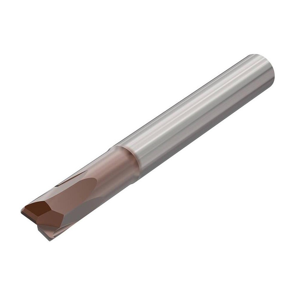 Corner Radius End Mill: 5 mm Dia, 6.00 mm LOC, 0.50 mm Radius, 2 Flute, Solid Carbide