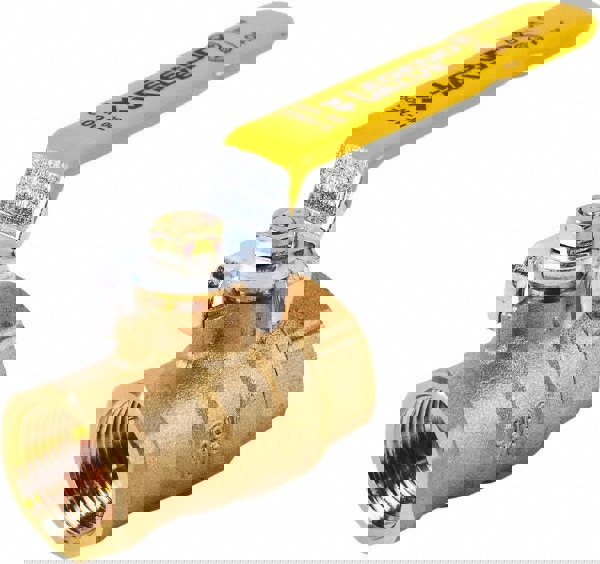 2-Way Manual Ball Valve: 1