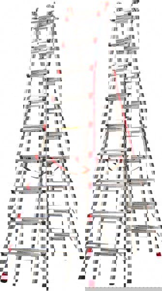 17' High, Type IA Rating, Aluminum Telescoping Ladder