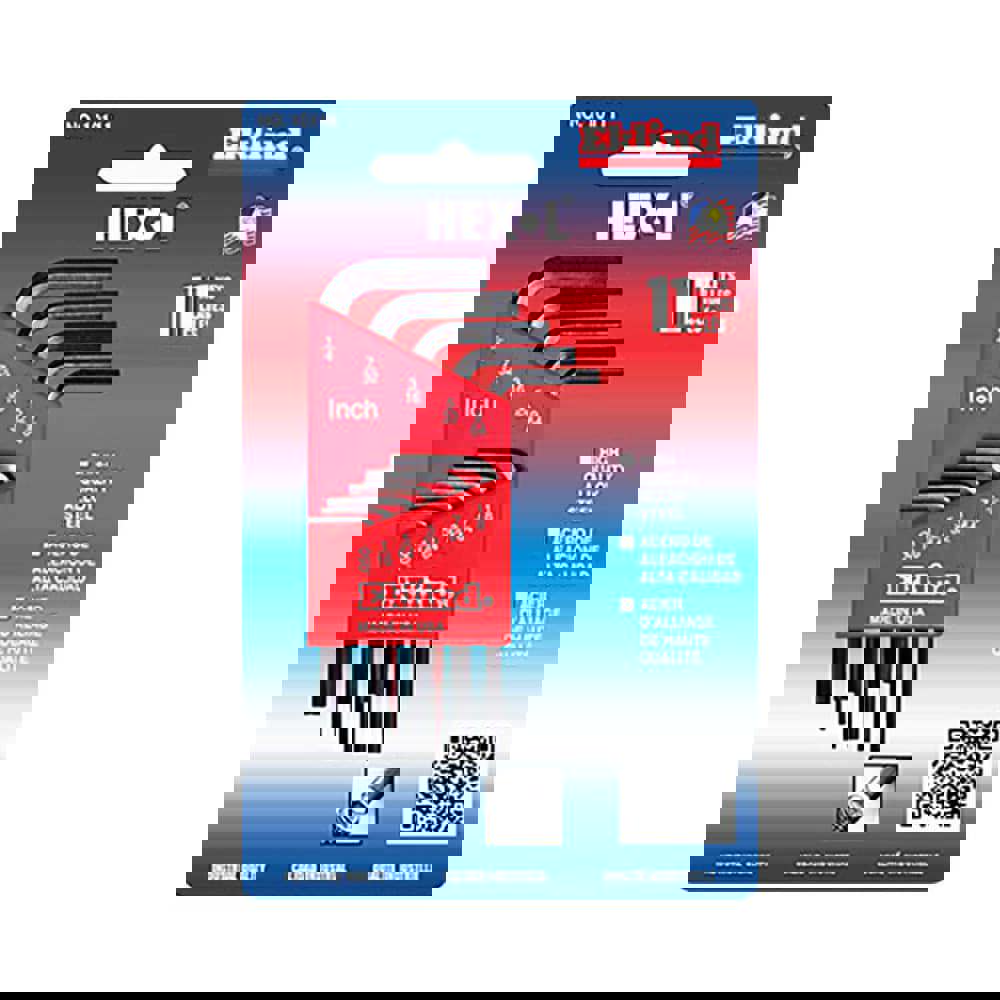 11 Piece L-Key Hex Key Set