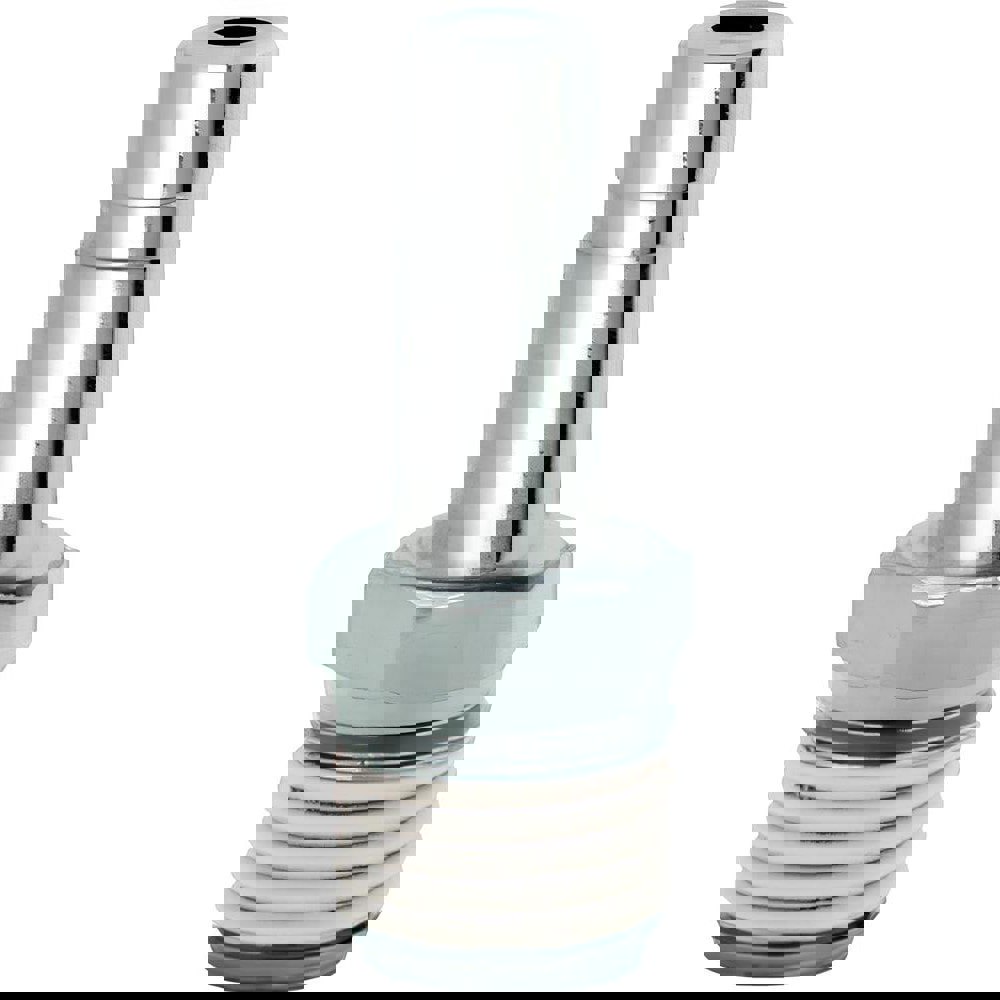 Push-To-Connect Stem to Male & Stem to Male BSPT Tube Fitting: Straight Stem Adapter, 1/4