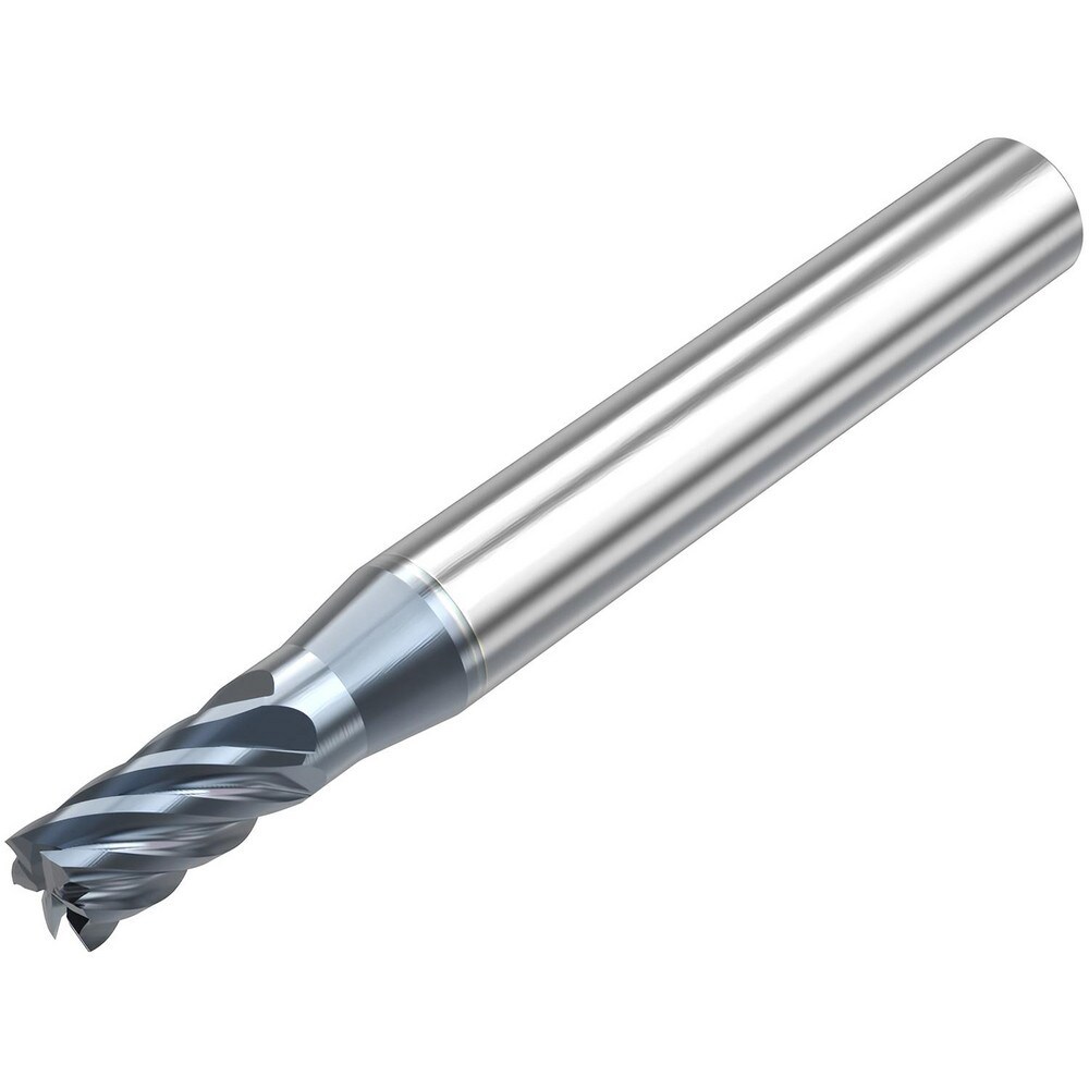 Roughing & Finishing End Mills; Mill Diameter (Fractional Inch): 1/8 ; Flute Type: Helical ; Number Of Flutes: 6 ; End Mill Material: Solid Carbide ; Length of Cut (Inch): 7/16 ; Coating/Finish: HTA