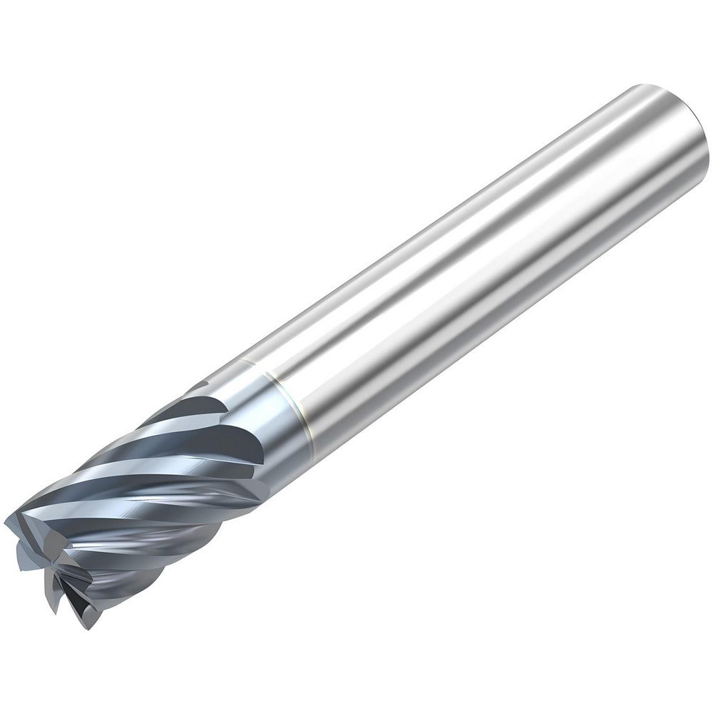 Roughing & Finishing End Mills; Mill Diameter (Fractional Inch): 1/4 ; Flute Type: Helical ; Number Of Flutes: 7 ; End Mill Material: Solid Carbide ; Length of Cut (Inch): 3/8 ; Coating/Finish: HTA