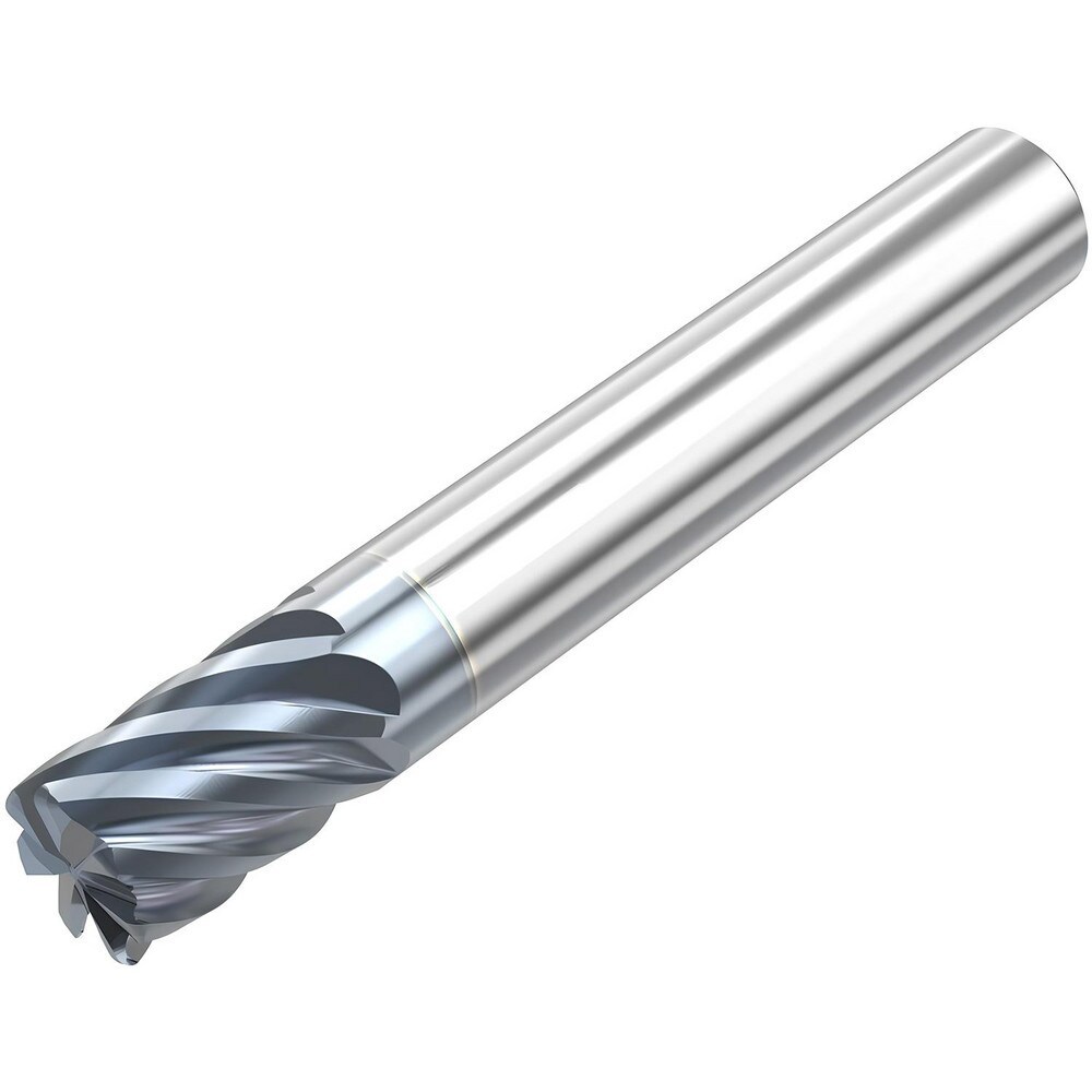 Corner Radius End Mill: 1/4