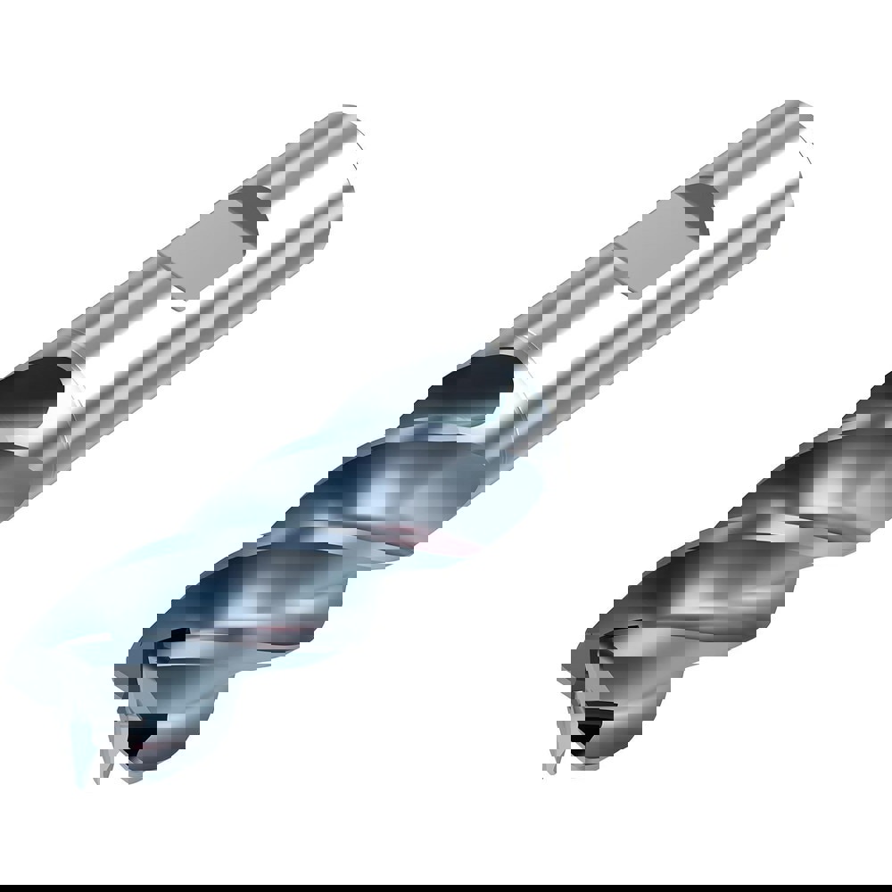 Corner Radius End Mill: 3/16