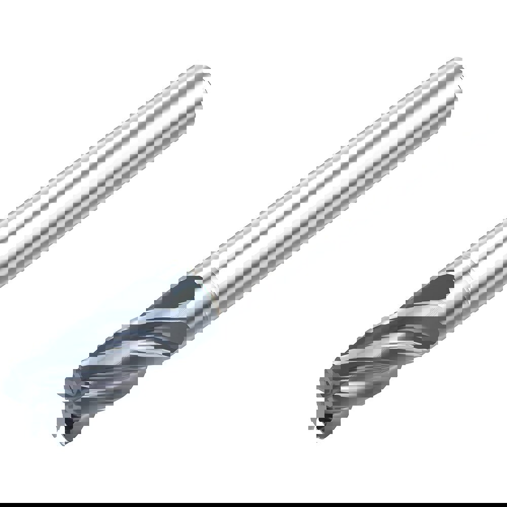 Corner Radius End Mill: 3/16