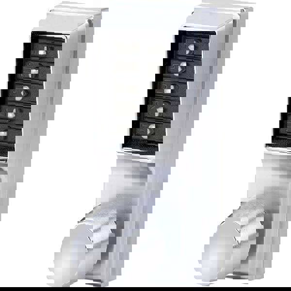 Lever Locksets; Type: Push-button Lock; Door Thickness: 1-3/4; Back Set: 2-3/4; For Use With: Commercial Doors; Finish/Coating: Satin Chrome; Material: Steel; Material: Steel; Door Thickness: 1-3/4; Lockset Grade: Grade 1; Cylinder Type: Keyless; Number o