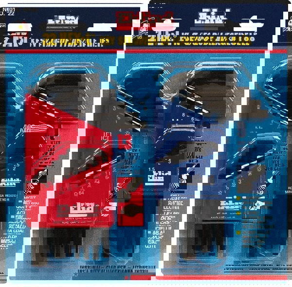 22 Piece L-Key Hex Key Set