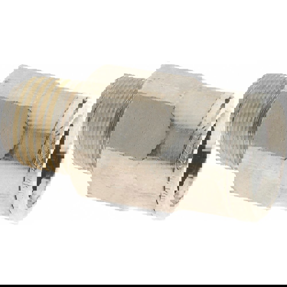 Push-To-Connect Tube to Male & Tube to Male BSPT Tube Fitting: Adapter, Straight, 1/8