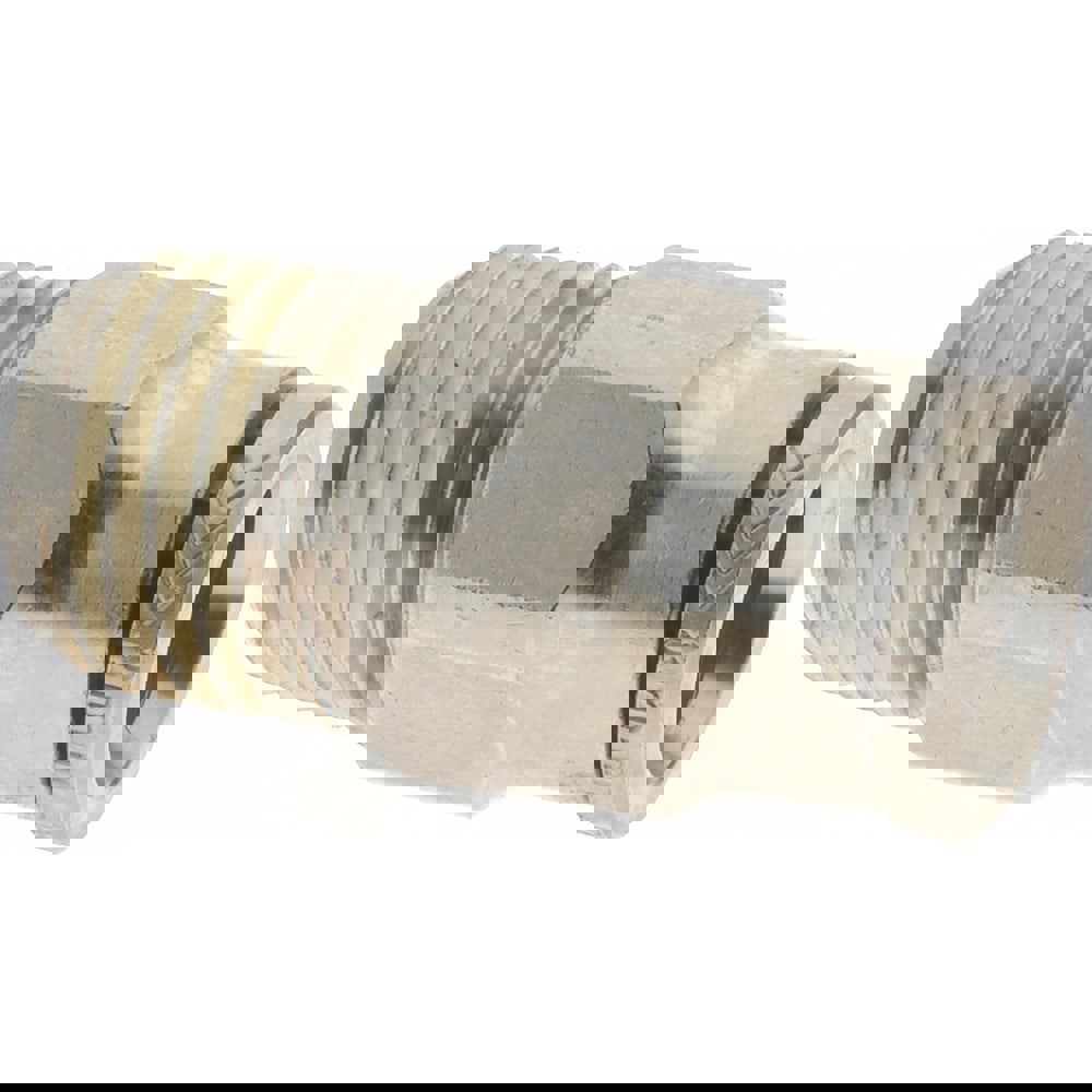 Push-To-Connect Tube to Male & Tube to Male BSPT Tube Fitting: Adapter, Straight, 1/4