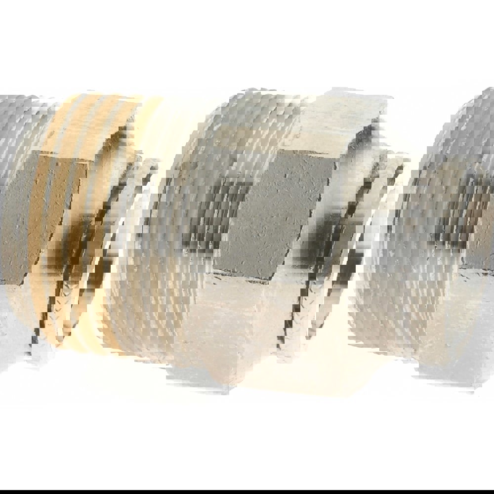 Push-To-Connect Tube to Male & Tube to Male BSPT Tube Fitting: Adapter, Straight, 3/8