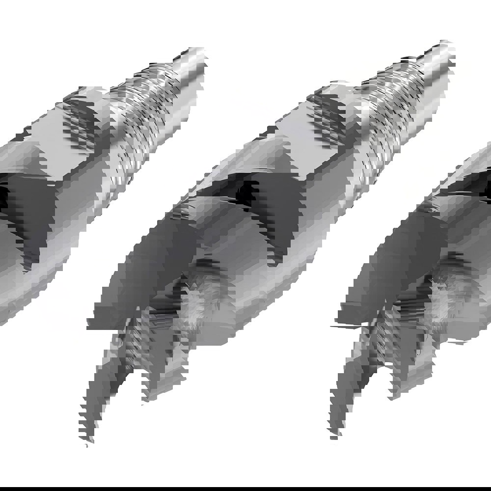 Corner Radius & Corner Chamfer End Mill Heads; Mill Diameter (mm): 10.00 ; Length of Cut (mm): 6.0000 ; Number Of Flutes: 4 ; Overall Length (mm): 23.5000 ; Corner Radius (mm): 0.50 ; Coating/Finish: SIRON-A
