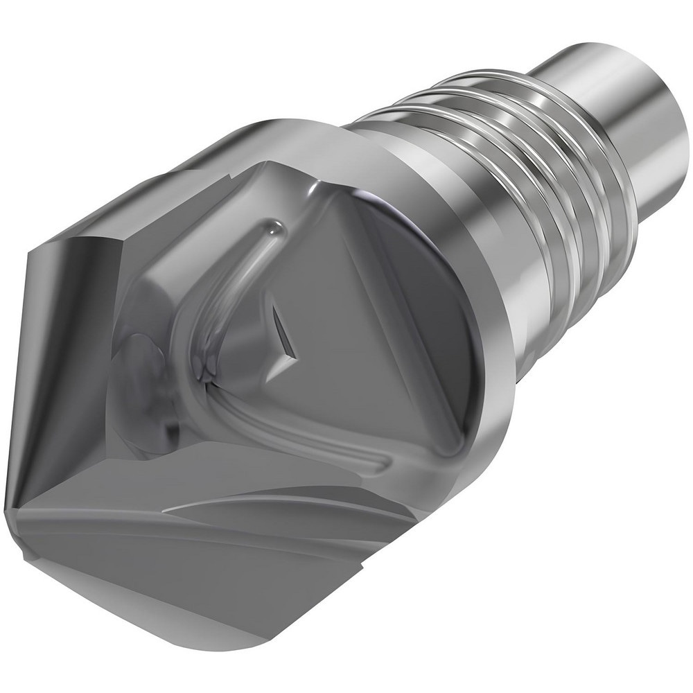 Corner Radius & Corner Chamfer End Mill Heads; Mill Diameter (mm): 10.00 ; Chamfer Width (mm): 4.250 ; Chamfer Angle: 45.000 ; Length of Cut (mm): 4.2000 ; Number Of Flutes: 2 ; Overall Length (mm): 22.9000