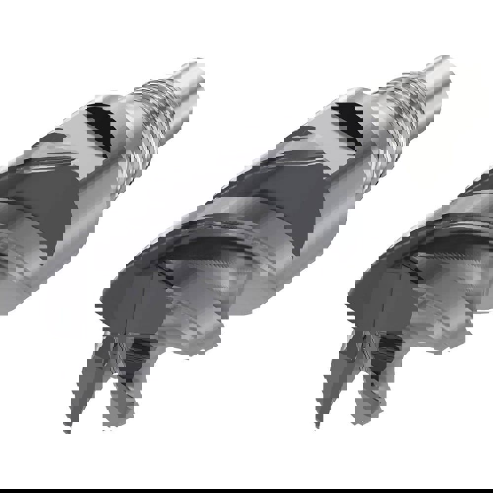Corner Radius & Corner Chamfer End Mill Heads; Mill Diameter (Inch): 1/2; Mill Diameter (Decimal Inch): 0.5000; Connection Type: E12; Overall Length (Decimal Inch): 1.4488; Centercutting: Yes; Corner Radius (Decimal Inch): 0.0300; Minimum Helix Angle: 48;