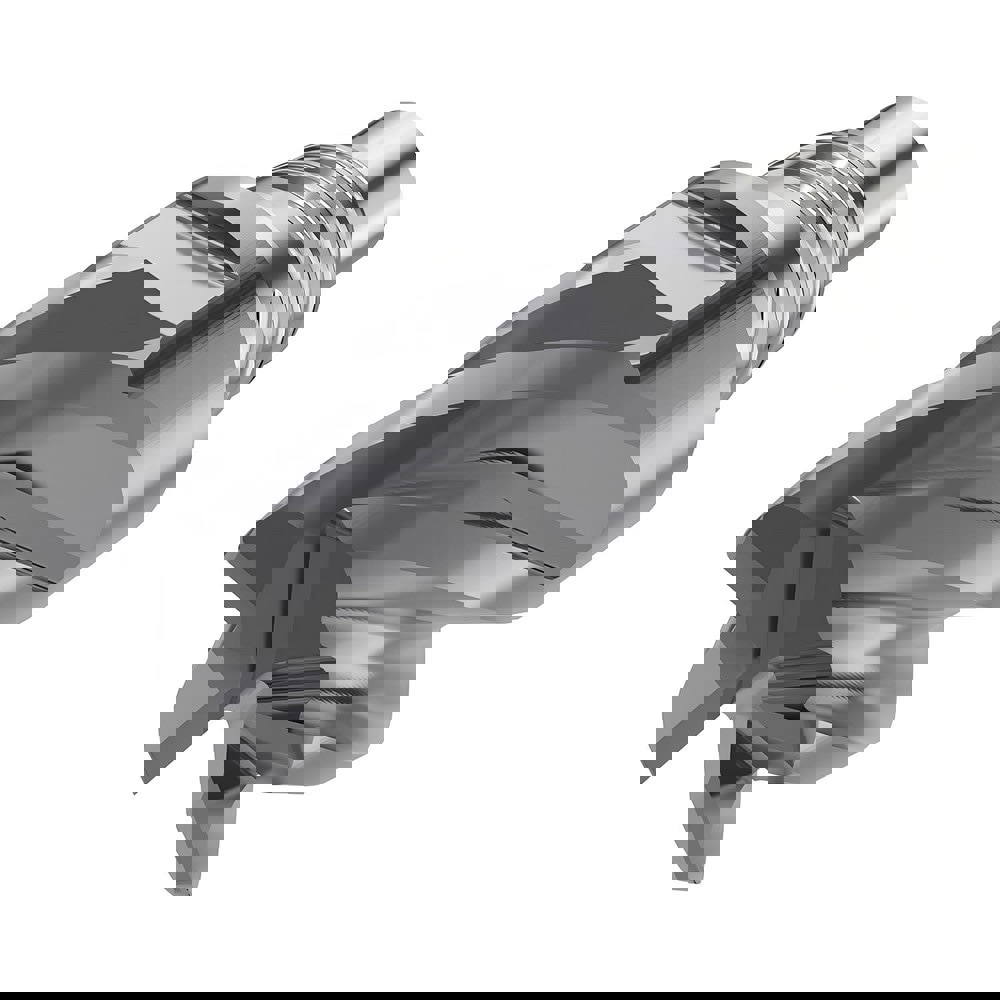 Corner Radius & Corner Chamfer End Mill Heads; Mill Diameter (mm): 12.00 ; Length of Cut (mm): 14.4 ; Number Of Flutes: 5 ; Overall Length (mm): 35.9 ; Corner Radius (mm): 1.00 ; Coating/Finish: SIRON-A