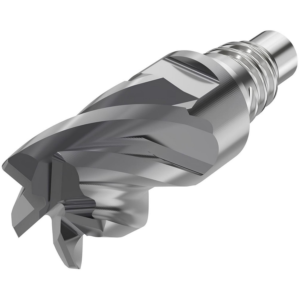 Corner Radius & Corner Chamfer End Mill Heads; Mill Diameter (Inch): 3/4 ; Number Of Flutes: 5 ; Overall Length (Inch): 2-1/16 ; Coating/Finish: SIRON-A ; End Mill Material: Solid Carbide ; Overall Length (Decimal Inch): 2.0630