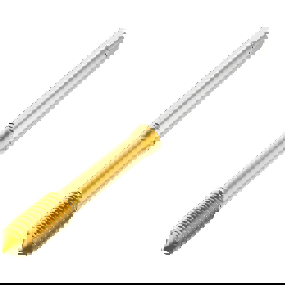 Thread Forming Tap: M6 Metric, 6HX Class of Fit, Modified Bottoming, HSS-E-PM, TN Coated