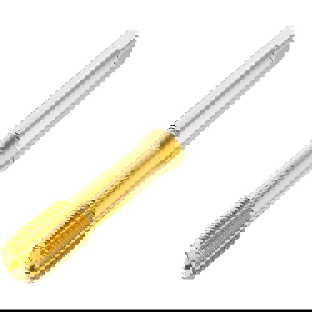 Thread Forming Tap: M10 Metric, 6HX Class of Fit, Modified Bottoming, HSS-E-PM, TN Coated