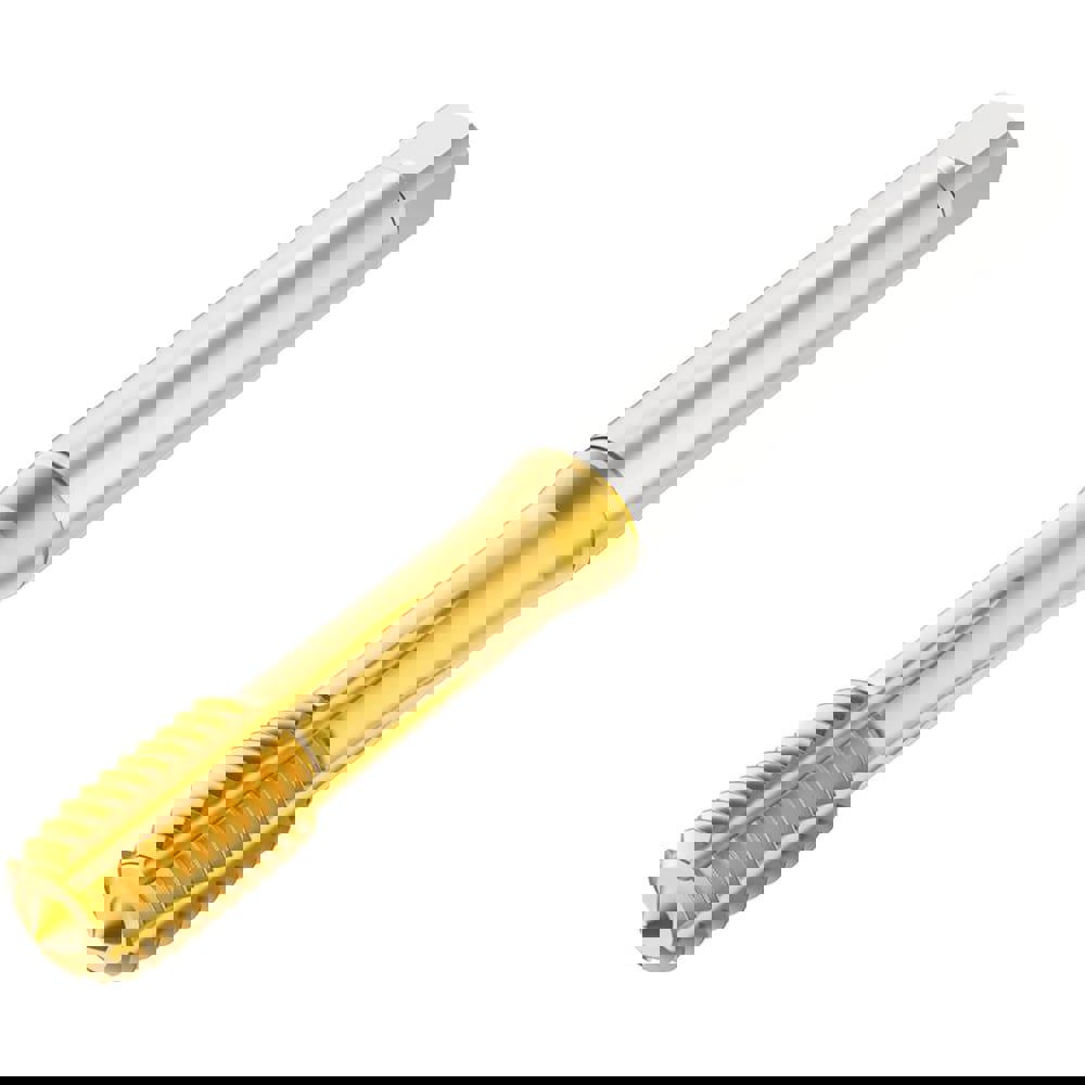 Thread Forming Tap: MF10x1 Metric Fine, 6HX Class of Fit, Modified Bottoming, HSS-E-PM, TN Coated