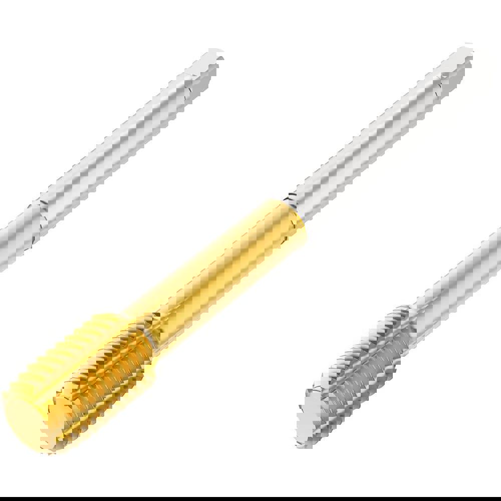 Thread Forming Tap: 7/16-14 UNC, 2BX Class of Fit, Modified Bottoming, HSS-E, TN Coated